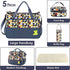 5PCS Mummy Diaper Bag Set, Shoulder Bags for Baby Nappy Diapers