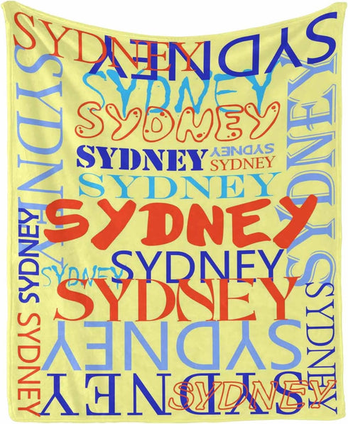 D-Story Personalized Baby Blankets with Names, Custom Baby Girls Blanket Initial Swaddle