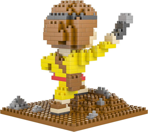 Jesus Series-David, The Man Full of Faith Mini Figurine, Bible Story Collectable Building Set for Ages 14+ (285 Pieces)