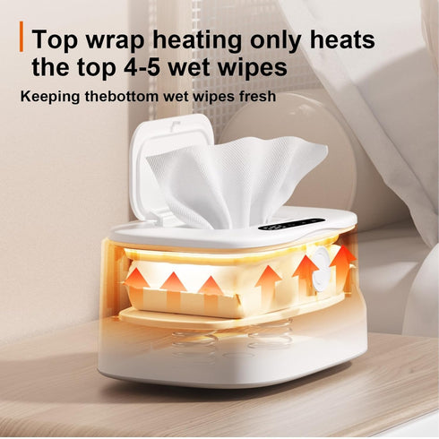 Generic 3-Level 3 Baby Wet Wipes Dispenser and Diaper Wipe WarmerTouch Free Baby Wipe Warmer