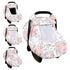 Car Seat Cover Baby, HNHUAMING Infant Car Seat Covers Canopy for Baby