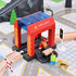 Giant Bean 72PCS Wooden Train Tracks & Trains, Gift Packed Railway Kits for Kids, Toddler Boys and Girls 3 Years+