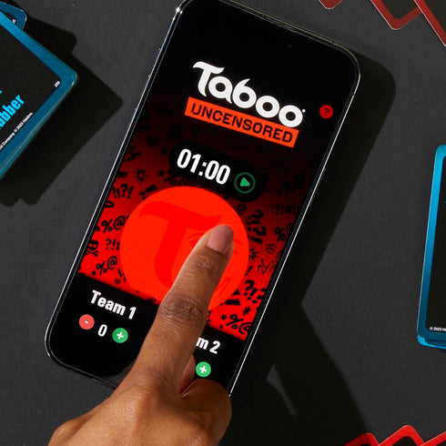 Hasbro Gaming Taboo Uncensored Board Game for Adults, Ages 17+, 4+ Players, Hilarious NSFW Party Games