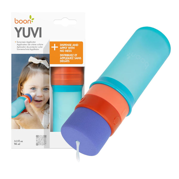 Boon Yuvi Sunscreen Applicator for Kids - Refillable and Spill Proof Kids
