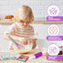 Sets Set Kids Cooking Real, Kids Cooking and Baking with Storage Case Kid Safe Knives Cutting Board Apron Cookbook