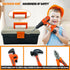Set 48 Set 3 4 5 Kids Tool Piece Toddler Tool with Electronic Toy Drill& Tool Box,Pretend Play Kids Toys,Construction