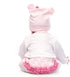 Reborn Dolls Baby Clothes Pink Outfits for 20"-22" Reborn Doll Girl Clothing Sets