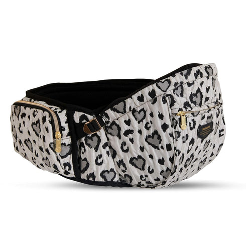 45lbs,Leopard Sunveno Baby Carrier with Hip Seat,Ergonomic Baby Hip Carrier,Front-Facing Baby Holder,Anti-Slip Seat