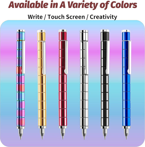 Fidget Pen, Decompression Magnetic Pen, Multifunctional Deformable Writing Pens, Sensory Gadget for Kill Time, Cool