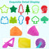 Dough Tools for Kids - 41Pcs Dough Toys Include Play Food Molds, Roller, Cutters, Scissor, and Storage Bag Gifts