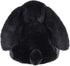 Apricot Lamb Toys Plush Bunny Rabbit, Stuffed Animal with Fluffy Soft Ears (Black, Small-8")