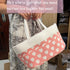Pink Diaper Caddy Organizer for Baby Girl-Large Portable Diaper Caddy Basket for Changing Table-Diaper Organizer