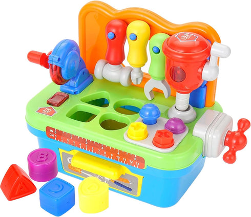 Toddler Tool Bench Toys for 1 Year Old Boy, Kids Tool Bench