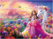 100 Piece Jigsaw Puzzle for Kids Age 4-8 - Princess & Unicorn Gift for Family Time