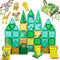 Magnetic Tiles Set, Educational Building Blocks for Boys Girls, Montessori Cubes Gift for Ages 3-8
