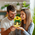 Set 632PCS 14+, Sunflower Building for Adult, Flower Bouquet Botanical Collection Building Block Toy for Woman Girls
