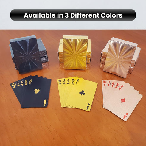 Pack Unique Starflare Waterproof Playing Cards - Premium of Cool Plastic Playing Cards Professional Deck Fancy Themed