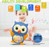 Nidavfa 12-18 1 Baby Piano Keyboard Toys Month Early Learning Light Up Music Toys Infant Gifts for Year Old Boys Girls