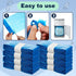 Jaloro 8 Pack 6 Diaper Pail Refill Bags with Activated Charcoal Odor Filters, Lemon Scent Leak-proof Liners Compatible