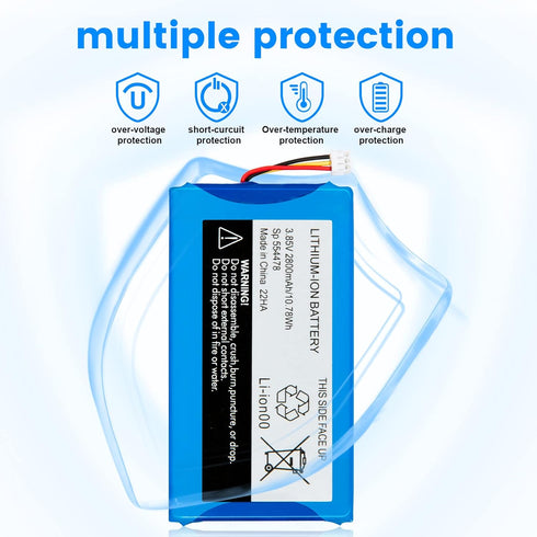 Replacement Battery for Infant Optics DXR-8 Pro Sp 554478 3.85V 2800mAh Lithium Ion (Not Compatible with DXR-8)