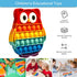 AIZIXIN Pop Bubble Fidget Sensory Toys, Squeeze Sensory Toys, Novelty Gifts for Boys and Girls, Stress Relief
