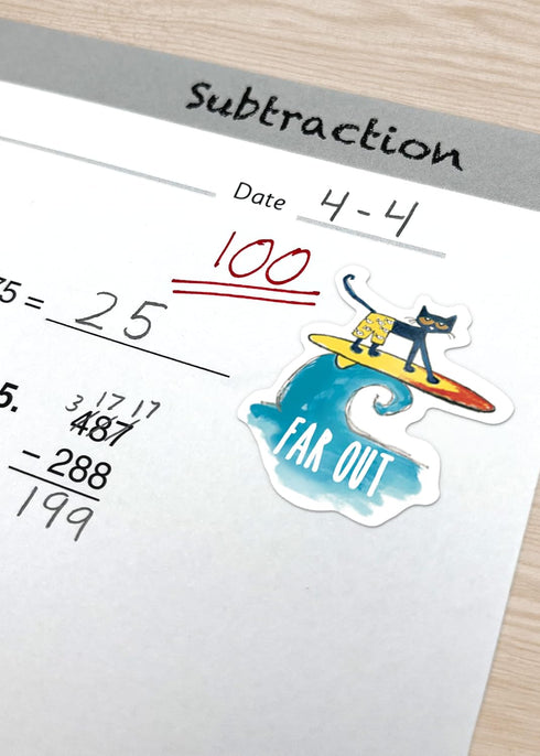 Teacher Pete The Cat Stickers