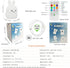 Rabbit Night Lights for Kids - Changeable Brightness & Color Table Lamp for Nursery, Holiday Gifts
