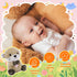 BRICHOEE Breathing Stuffed Animal, Soothing Otter Stuffed Animal with Breathing Motion, Calming Sound and Light