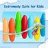 YPLUS Peanut Crayons for Kids - 12 Colors Washable Toddler Crayons, Non-Toxic Baby Crayons for Ages 2-4