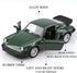 1/36 Scale Porsche 911 Turbo 1978 Diecast Car Models - Pull Back Vehicles, Porsche 911 Toy Car Gifts for Boys & Girls