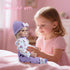Reborn Baby Doll Clothes, 4 Pieces, 20-22 Inch Purple Clothing Sets for Newborn Baby Dolls