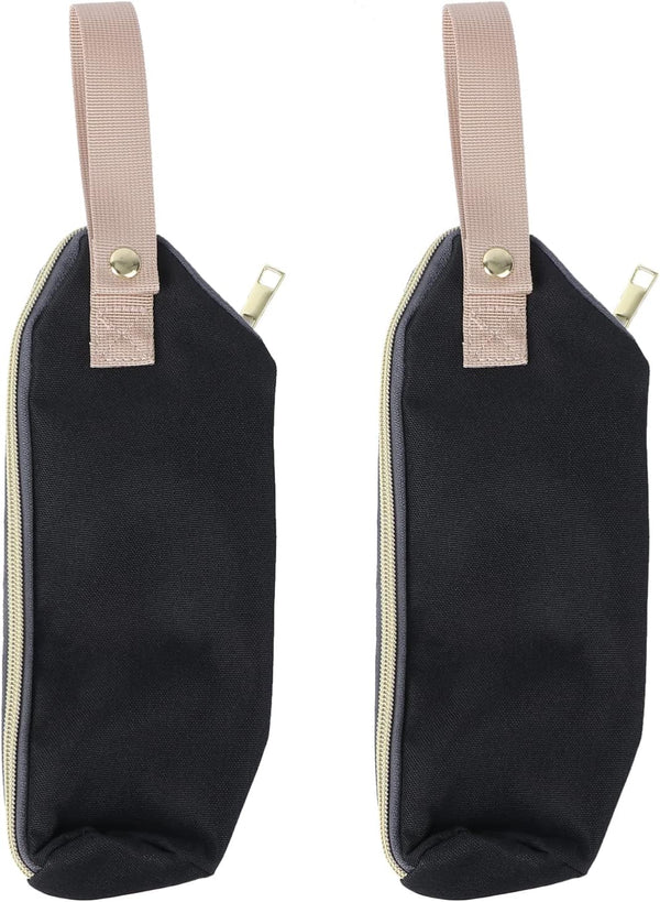 LIOOBO 2pcs Breast Milk Storage Bags Milk Bottle Pouches Thermal Insulation Feeding Bottle