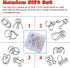 KINGOU Magic Ball Wooden Puzzle - Brain Teaser for All Ages