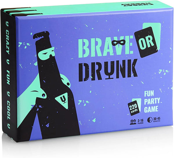 LOOPY Drinking Game, Brave Or Drunk - Dares, Tasks and Tons of Fun for Adults Night Party