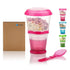 Portable Yogurt and Cereal to-Go Container Cup - Cereal On The Go Cups Breakfast Drink Cups