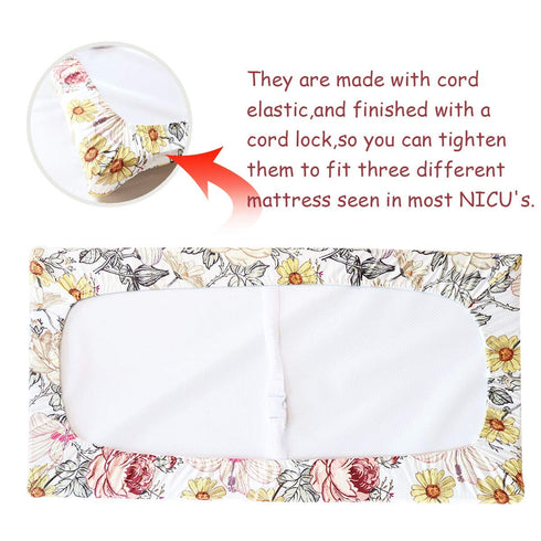 Changing Pad Cover - Diaper Baby Changing Table Covers for Girls & Boys, Soft Fitted Floral Changing Mat Cover