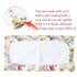 Changing Pad Cover - Diaper Baby Changing Table Covers for Girls & Boys, Soft Fitted Floral Changing Mat Cover