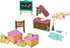 Li’l Woodzeez Classroom & Playground Set - 20Pcs Miniature Dollhouse Furnitures & Accessories for Kids