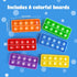 Ten-Frame Counting Toys - Math Manipulative for Elementary, Montessori Educational Toy for Preschool Learning