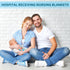 16 30 40 Inch 100% Remerry Pcs Receiving Blanket, x Hospital Blankets Cotton Flannel Soft Warm Swaddle Coverings