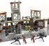 500+ Pcs Military Base Building Brick Sets – Defence Base Guard Tower for Army Mini Figures