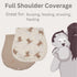 2-pk Ali+Oli Muslin Burp Cloths for Baby Boys and Girls (Teddy-Taupe) Organic Baby Burp Cloth, Burp Rags for Newborn