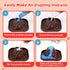 Jiribid 24 Pack 4 Valentines Day Gifts for Kids Classroom: Erupting Volcano Science Kit with Cards, Lava Colors, STEM