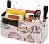 SyXIOP Pink Cartoon Car Bedside Hanging Storage Basket Table Cabinet Storage Organizer for Bunk Hospital Beds Dorm