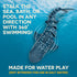 Swimming 3 Terra by Battat - Remote Control Shark Realistic Moving RC Shark Toy for Water Play & Pools Fun RC Pool