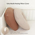 2-Pack 100% MairMore Muslin Nursing Pillow Covers, Breathable Cotton Breastfeeding Pillow Slipcovers for Standard