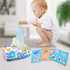 Baby Toys 6-12 Months, Tissue Toy Montessori for Babies, Soft Contrast Crinkle Sensory Toys