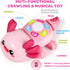 6-12 Tummy 6-9-12 1 Baby Crawling Toy Months, Time Musical Light-Up Axolotl Toy with Obstacle Avoidance, Interactive