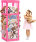Stuffed Animal Zoo Wood, Large Stuffed Animal Storage Plushies Storage, Pink Toy