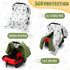 27.5 39 Inch Honeydak Mallard Duck Car Seat Cover Baby Carseat Covers Minky Infant Nursing Canopy Breastfeeding